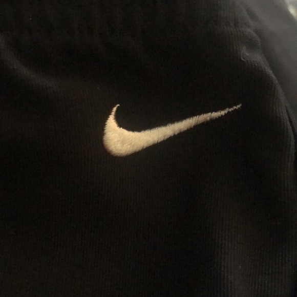 Women's Nike Dri Fit Running Pant Size L (12-14) Black Zip Back Pocket Outdoors - Picture 8 of 8